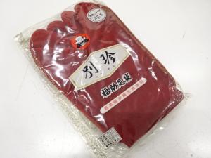 未使用品　福助　別珍足袋(22.5センチ・4枚コハゼ)